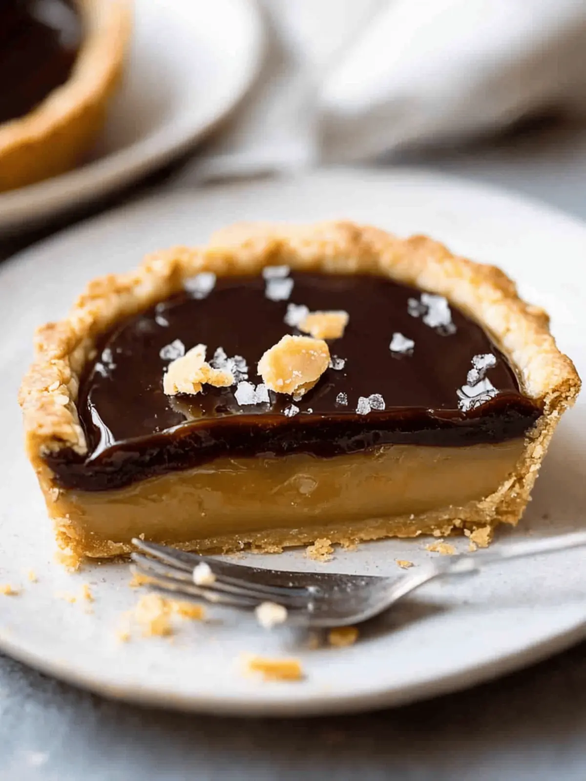 Irresistible Salted Caramel Tart: Sweet, Salty & Silky